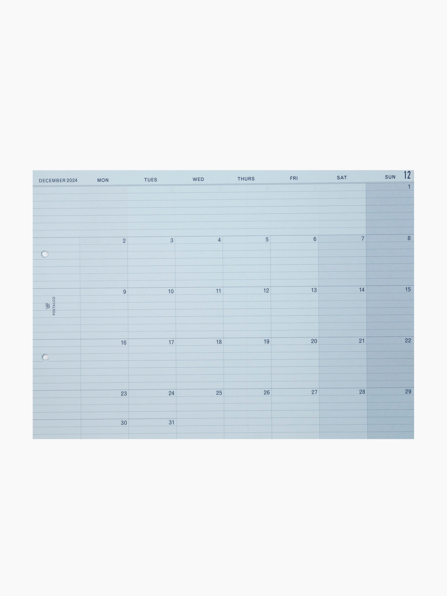 Snap Calendar A4 2024 The Post Supply