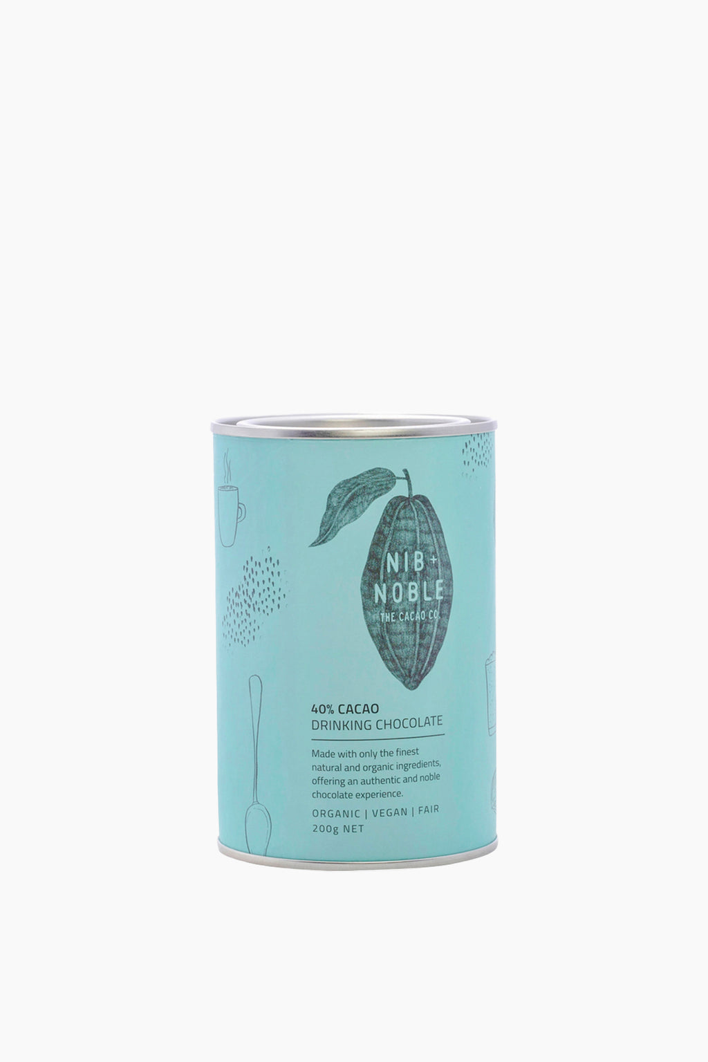 Organic Drinking Chocolate 40% Cacao