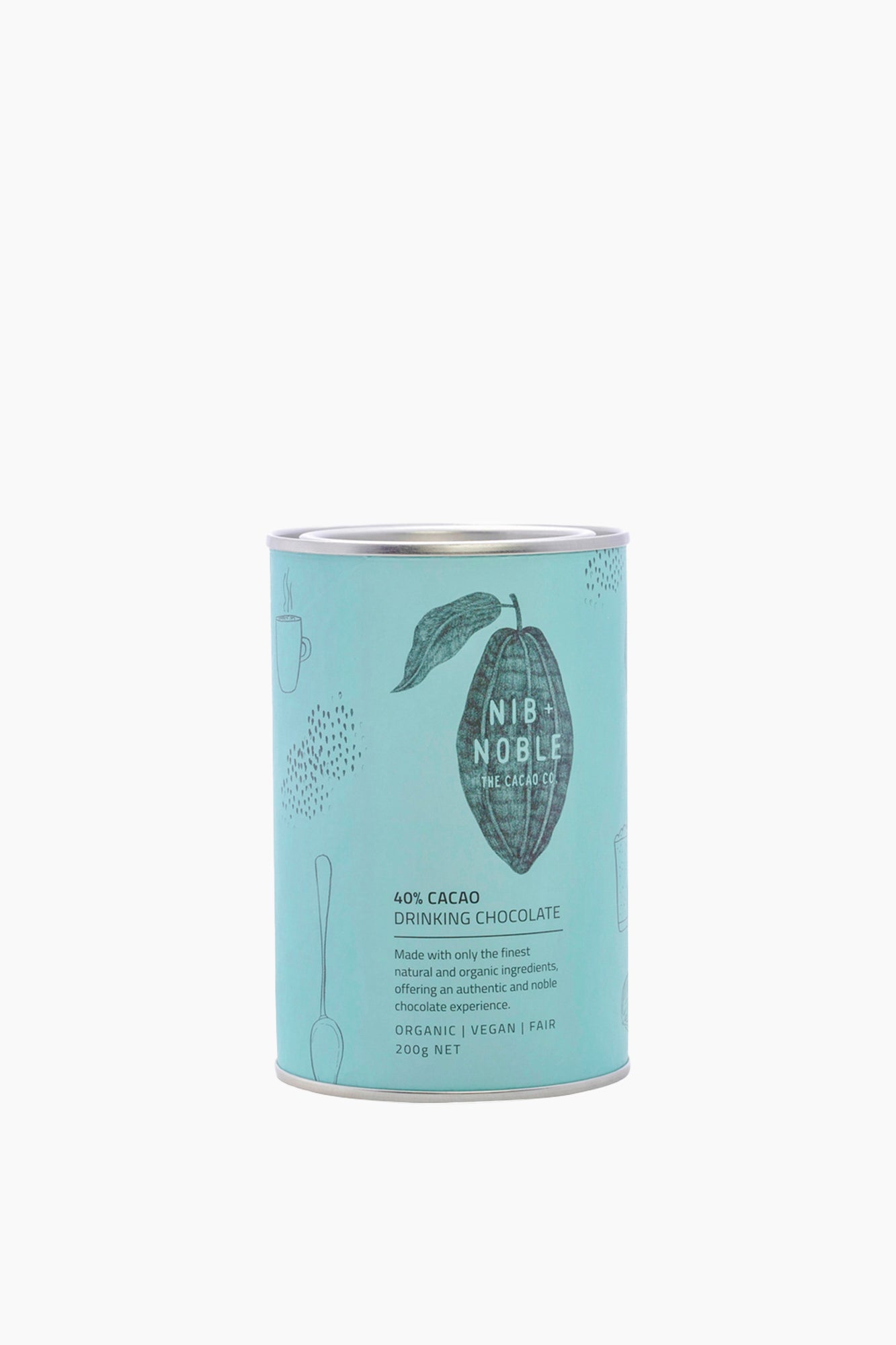 Organic Drinking Chocolate 40% Cacao