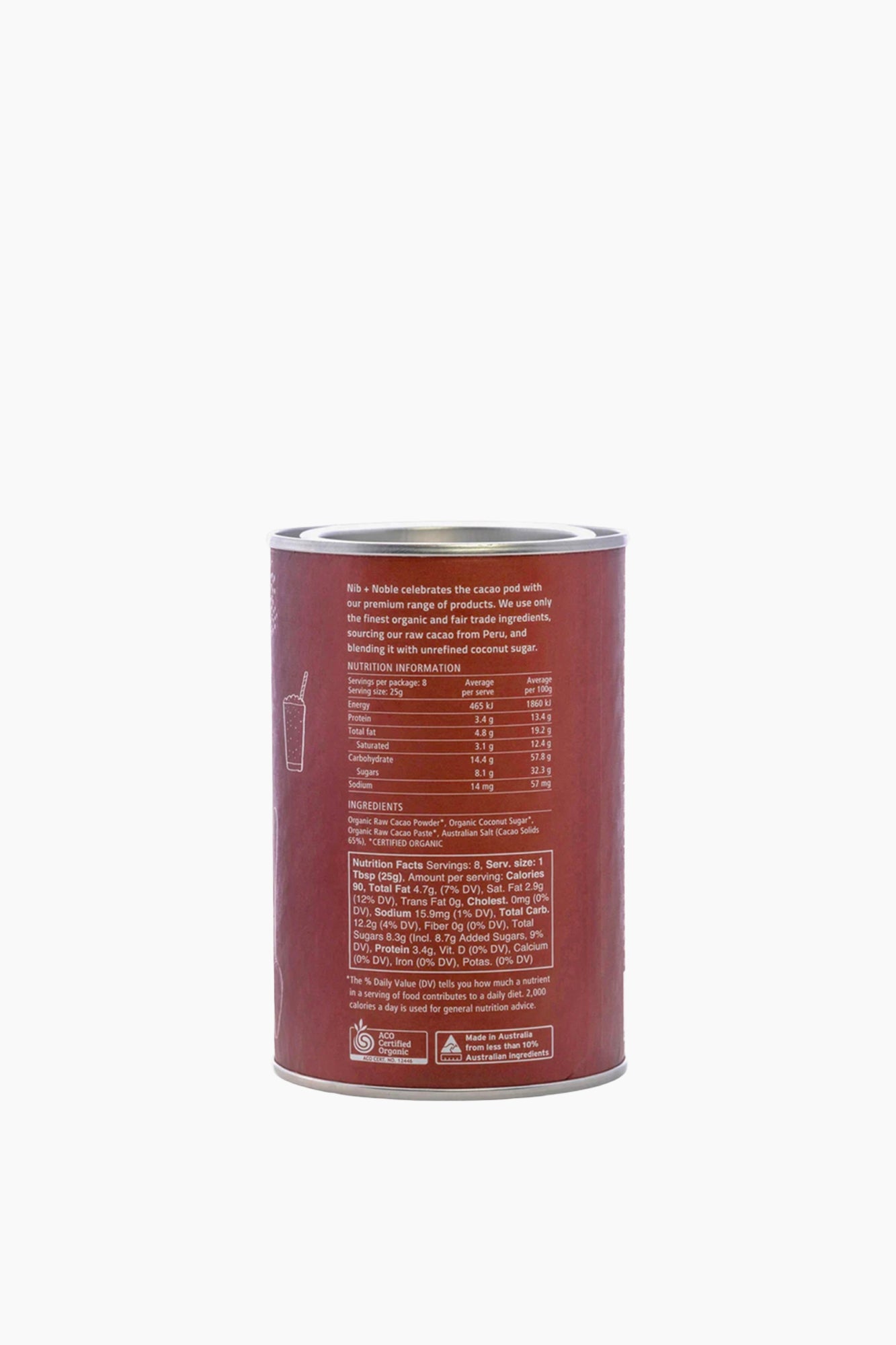 Organic Drinking Chocolate 65% Dark