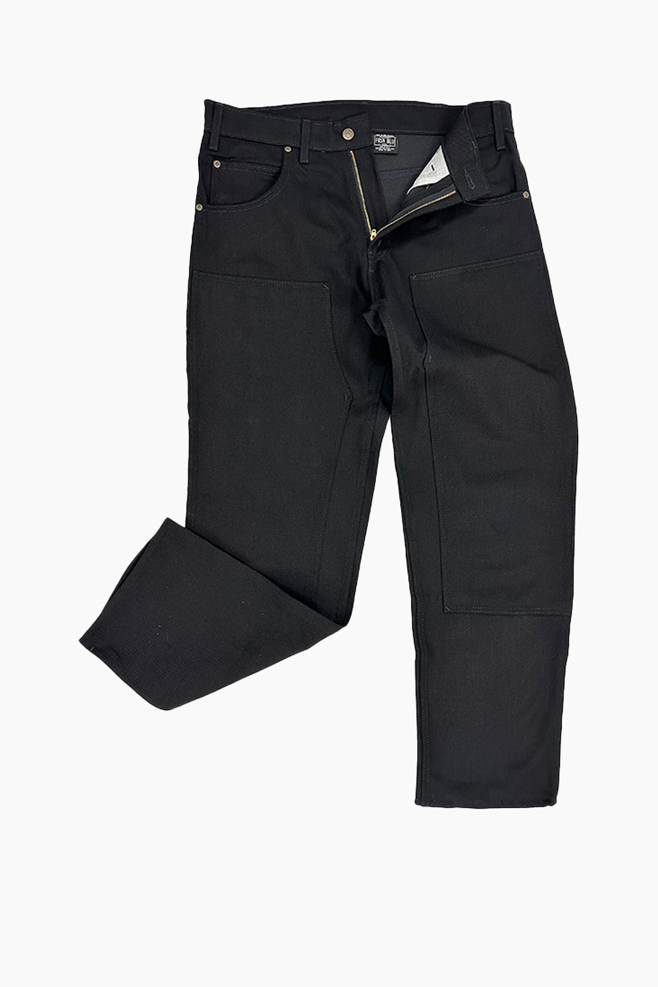 Double Knee Jeans | Rinsed Black