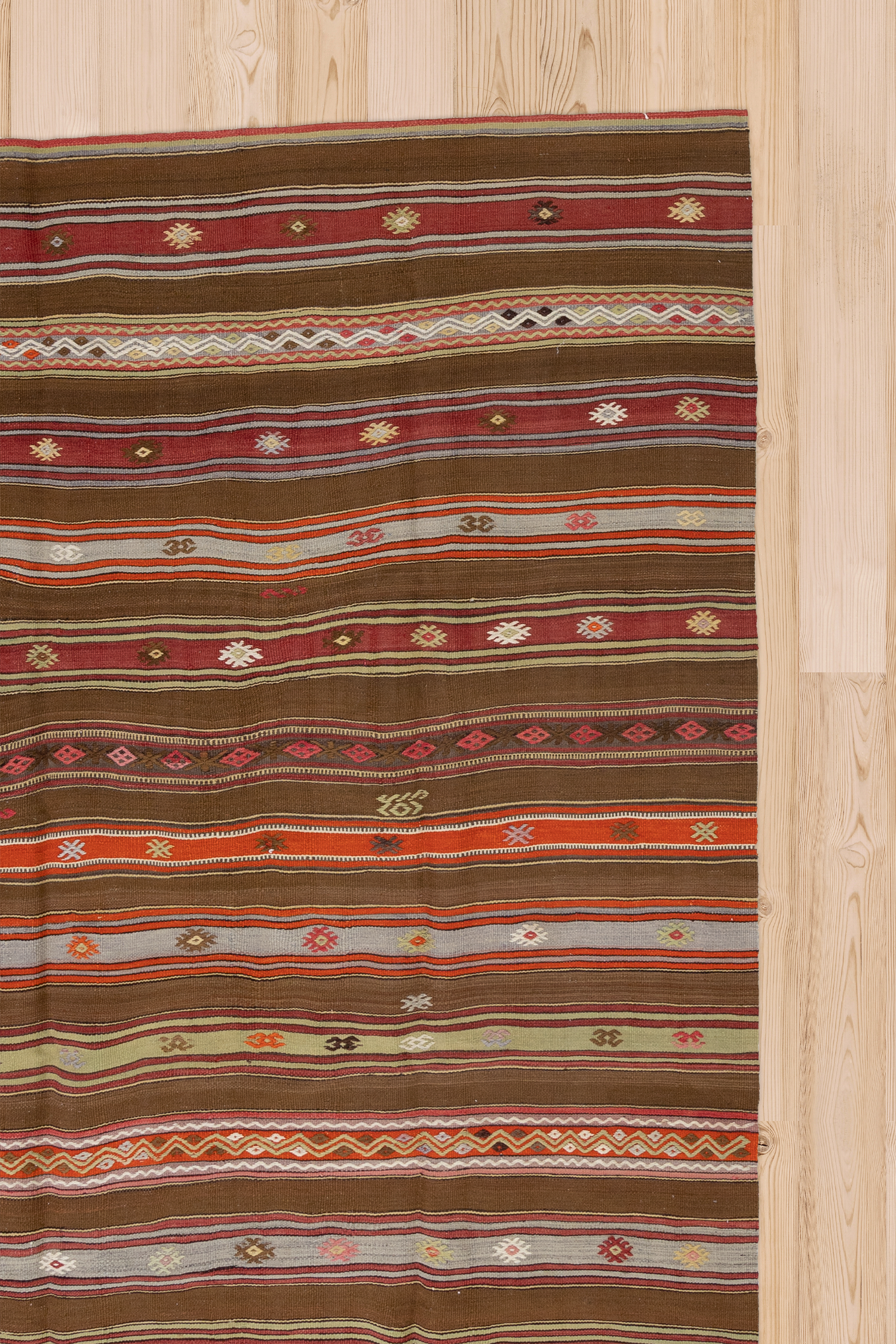 Antique Kilim Flatweave Rug