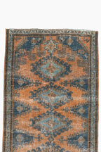 Antique Persian Viss Low Pile Rug