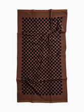 Load image into Gallery viewer, Organic Cotton Heritage Towels | Tabac &amp; Noir
