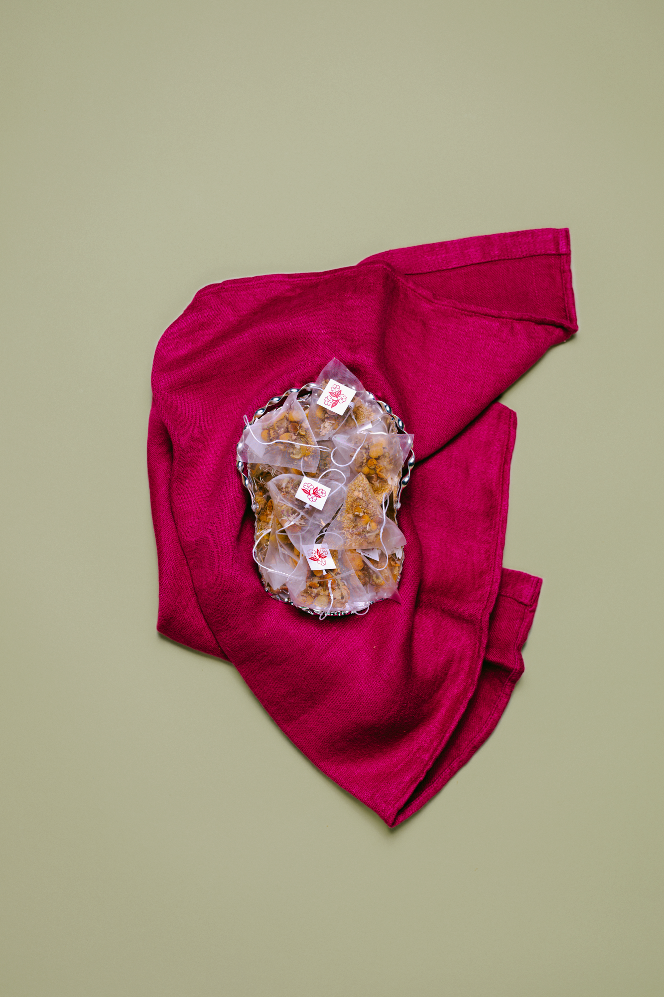 Linen Kitchen Towel | Claret