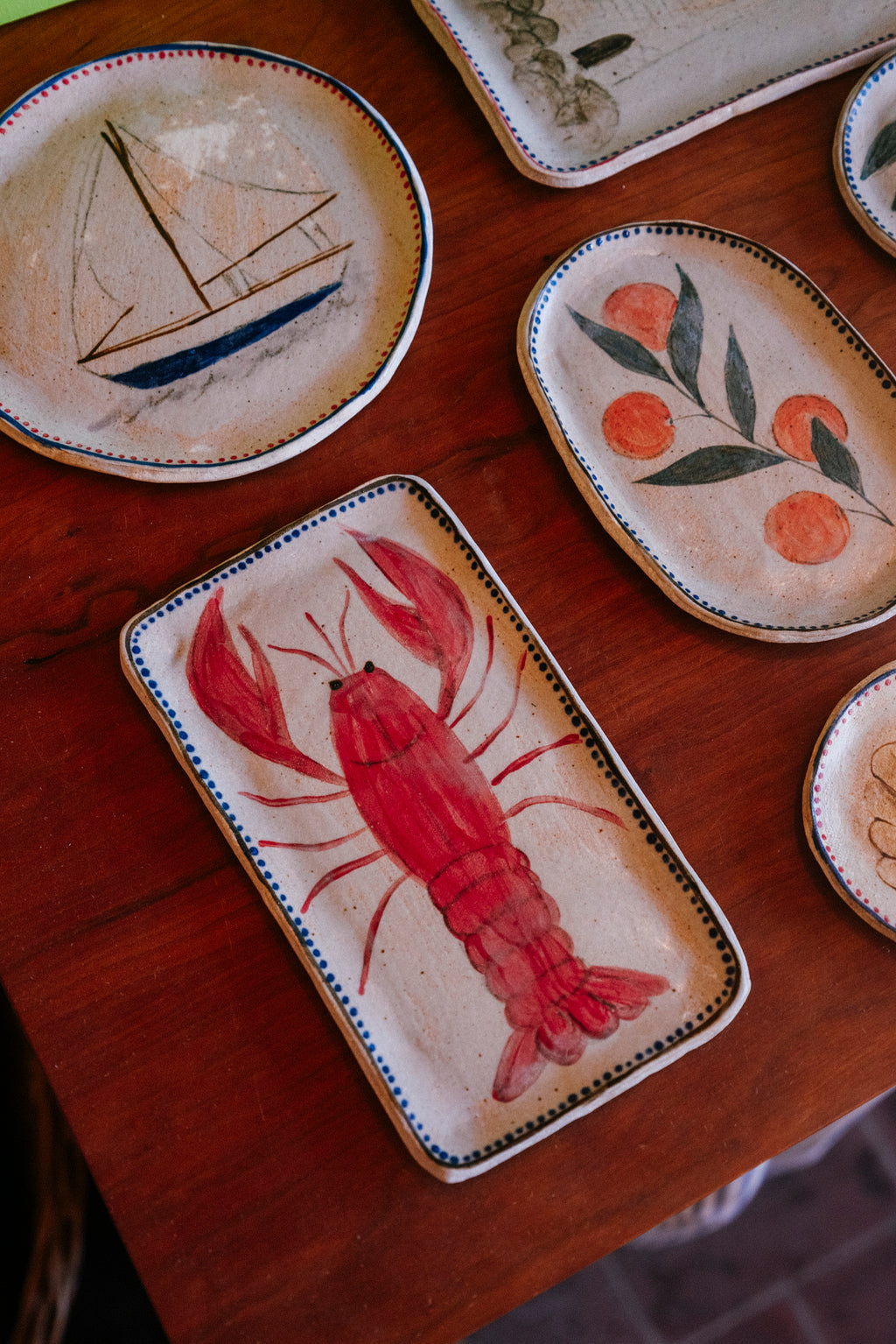 Handpainted Catch-All | Rectangle