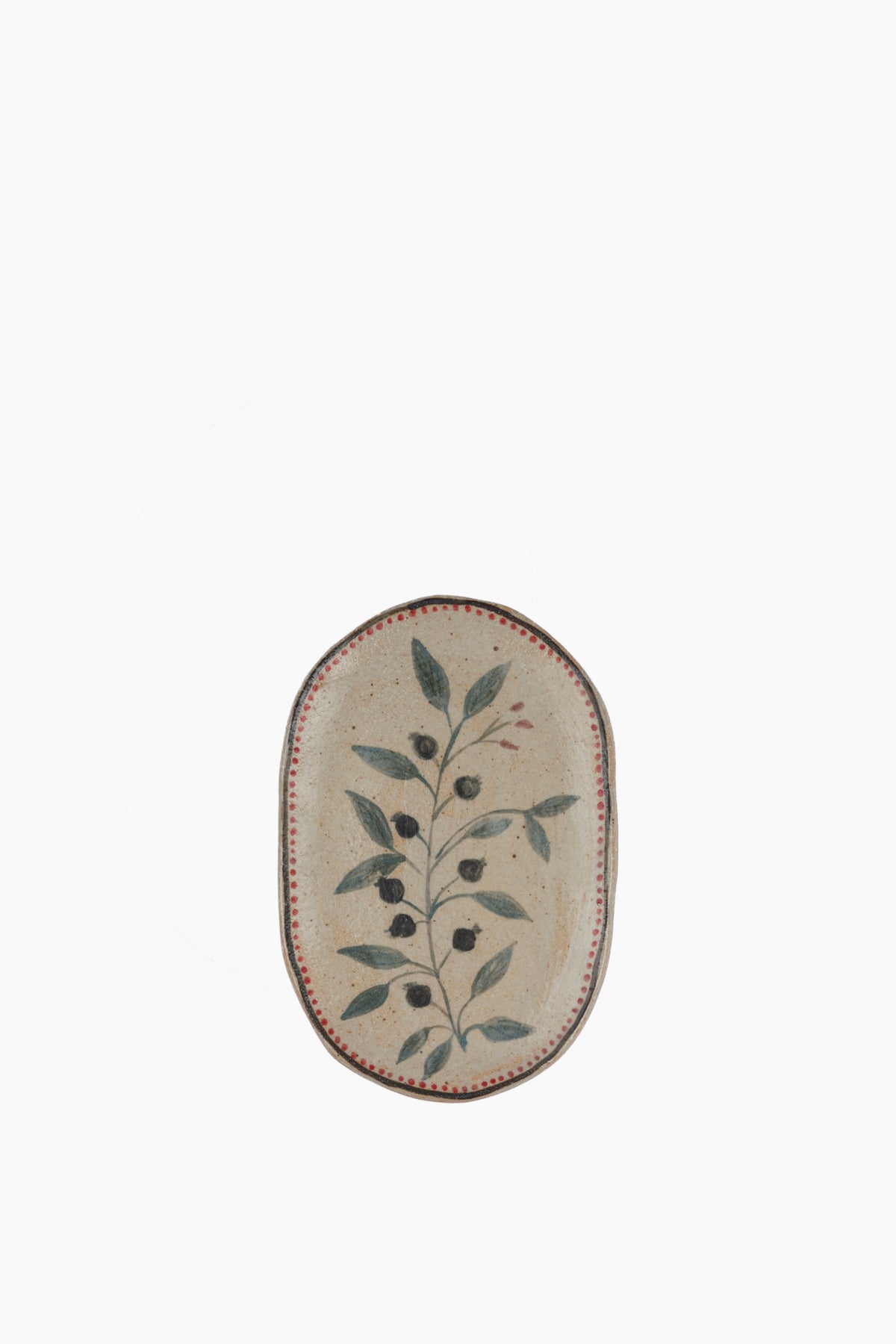 Handpainted Oval Catch-All