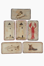 Handpainted Rectangle Catch-All