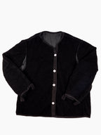 Black Overdye Pile Liner Jacket