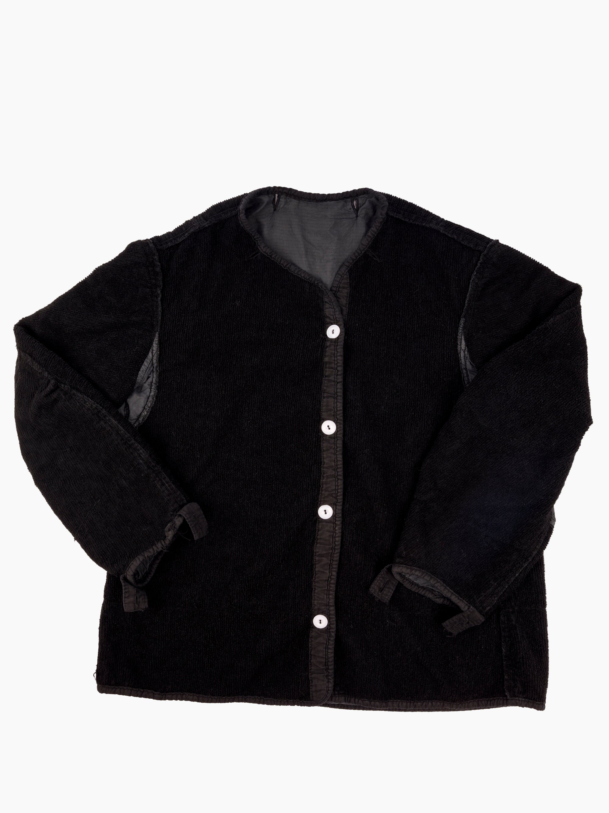 Black Overdye Pile Liner Jacket