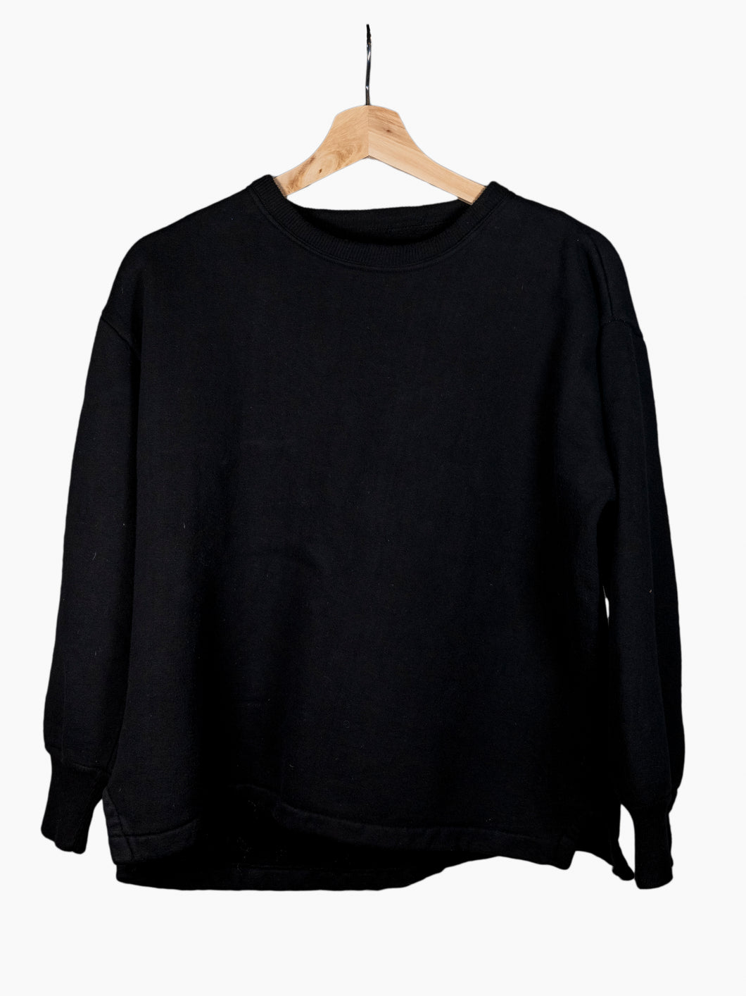 French Sweatshirt in Black