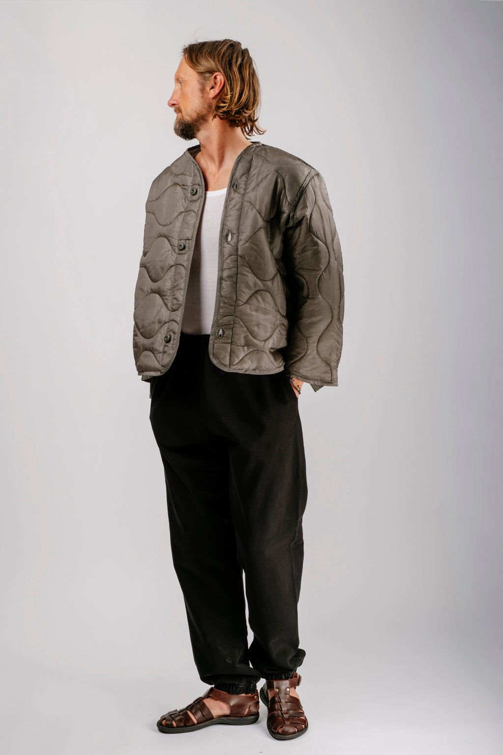 Vintage Wavy Liner Jacket