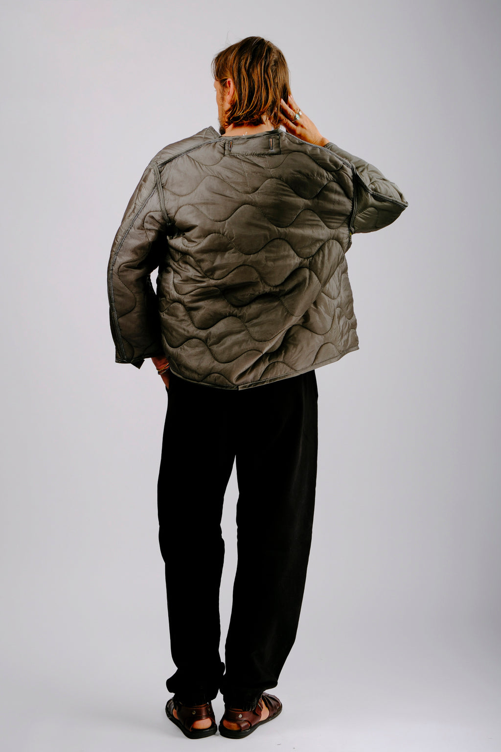 Vintage Wavy Liner Jacket