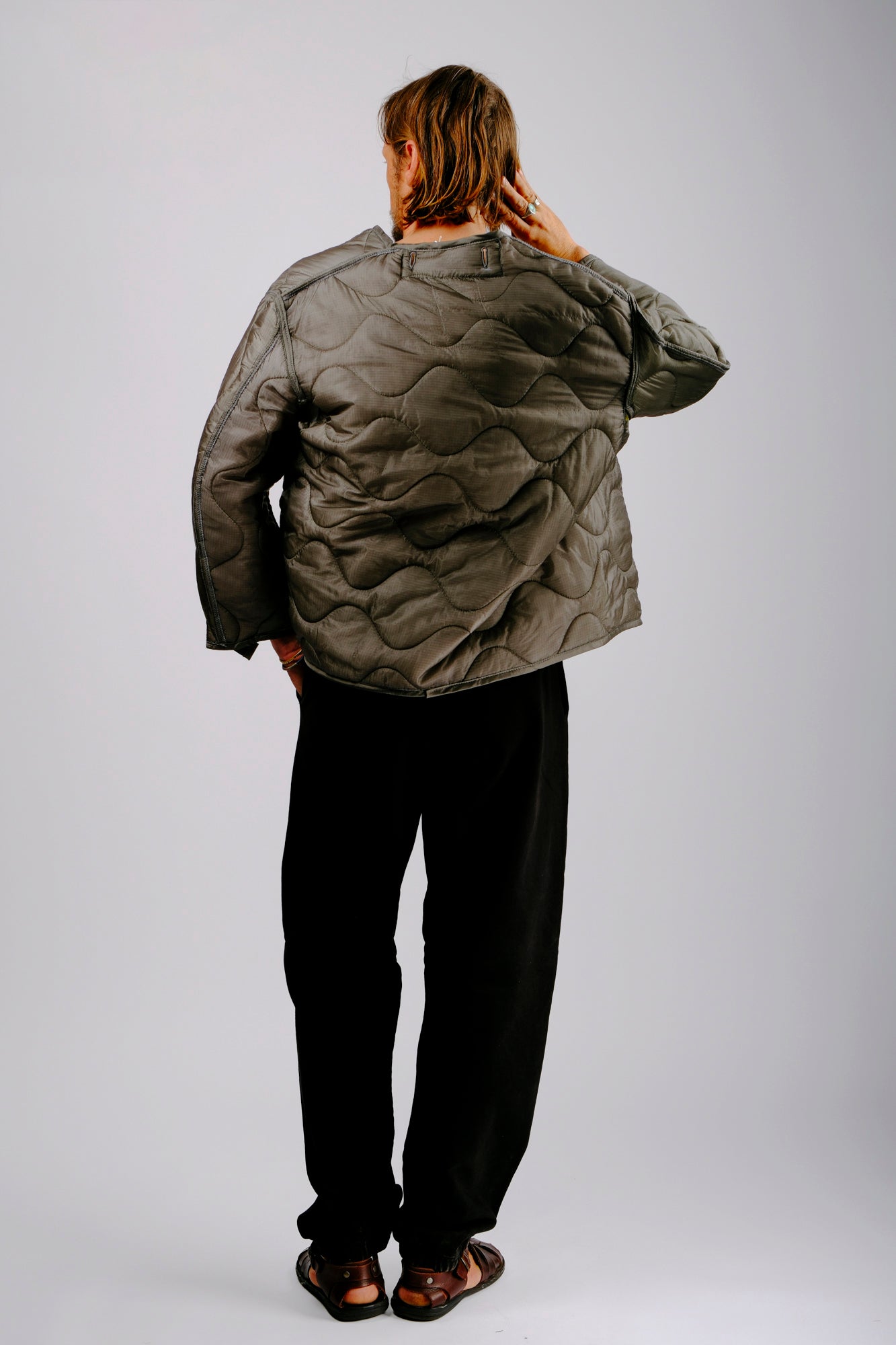Vintage Wavy Liner Jacket