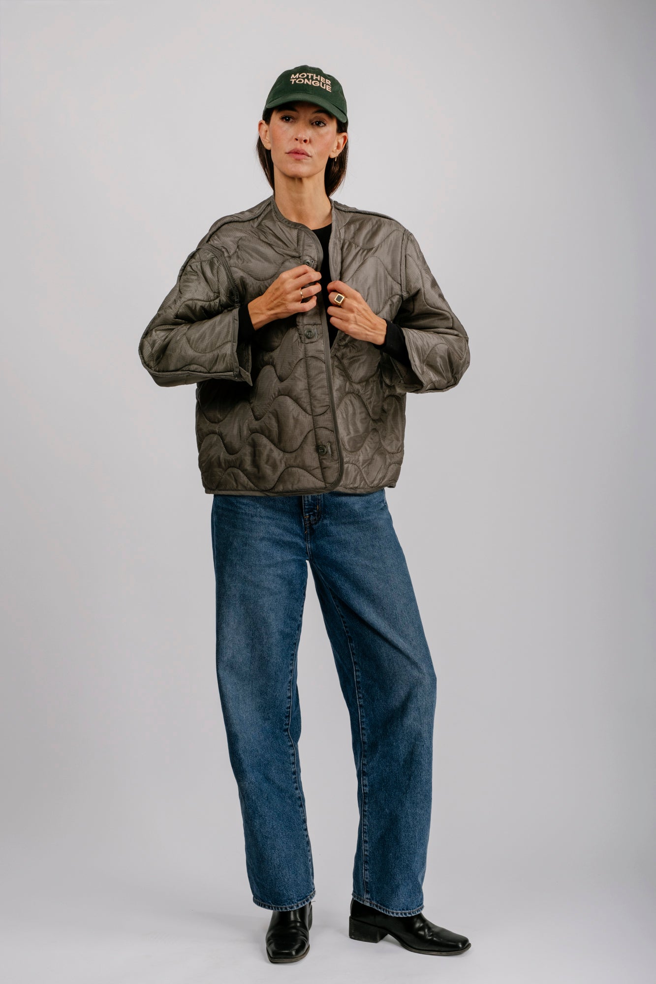 Vintage Wavy Liner Jacket