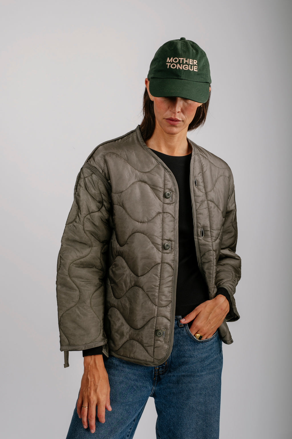 Vintage Wavy Liner Jacket