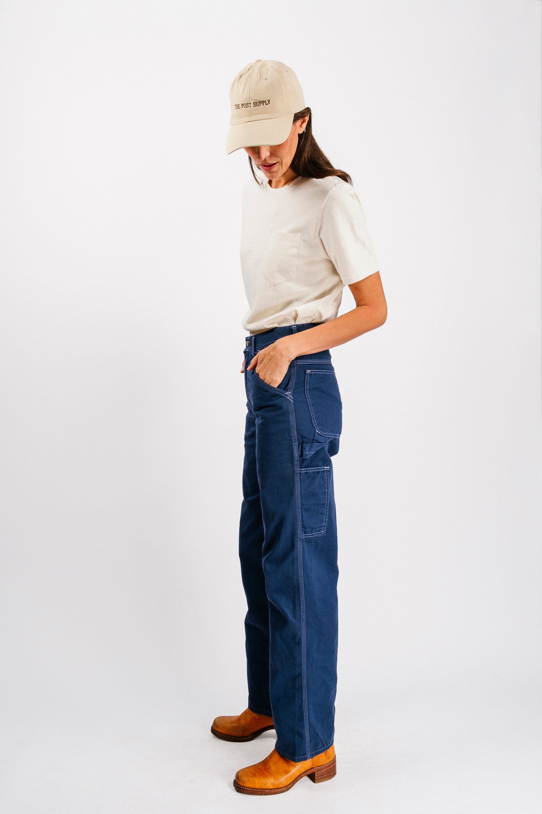 Vintage Carpenter Pants | Workwear Blue