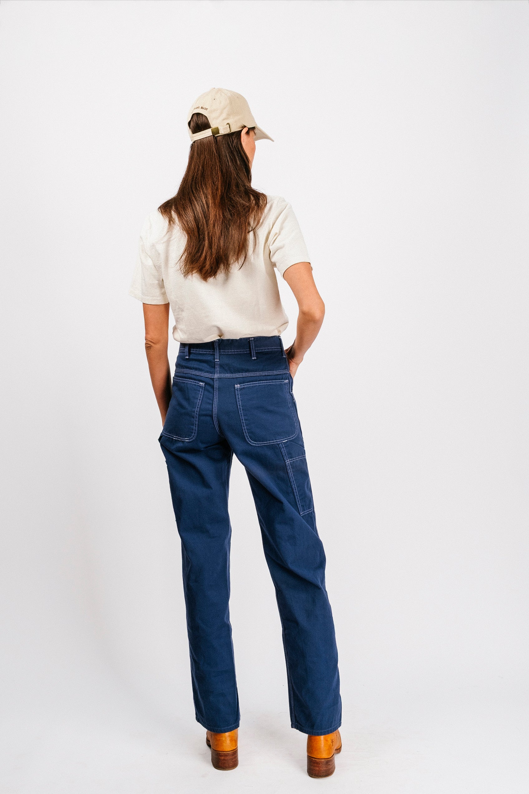 Vintage Carpenter Pants | Workwear Blue