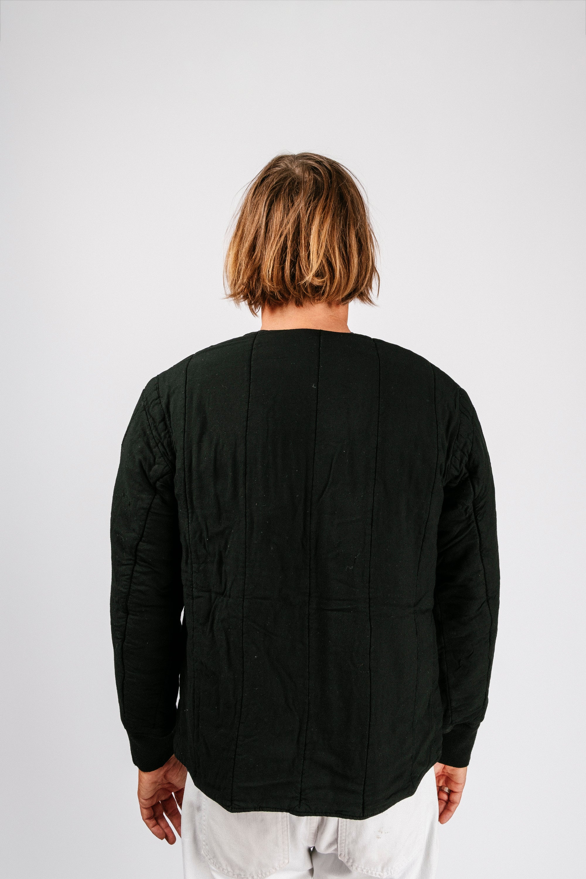 Vintage Quilt Jacket | Black