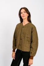 Quilt Jacket | Olive Green
