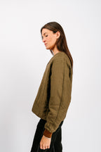 Quilt Jacket | Olive Green