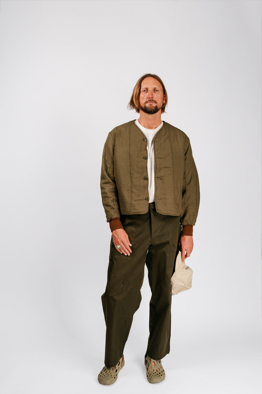 Quilt Jacket | Olive Green