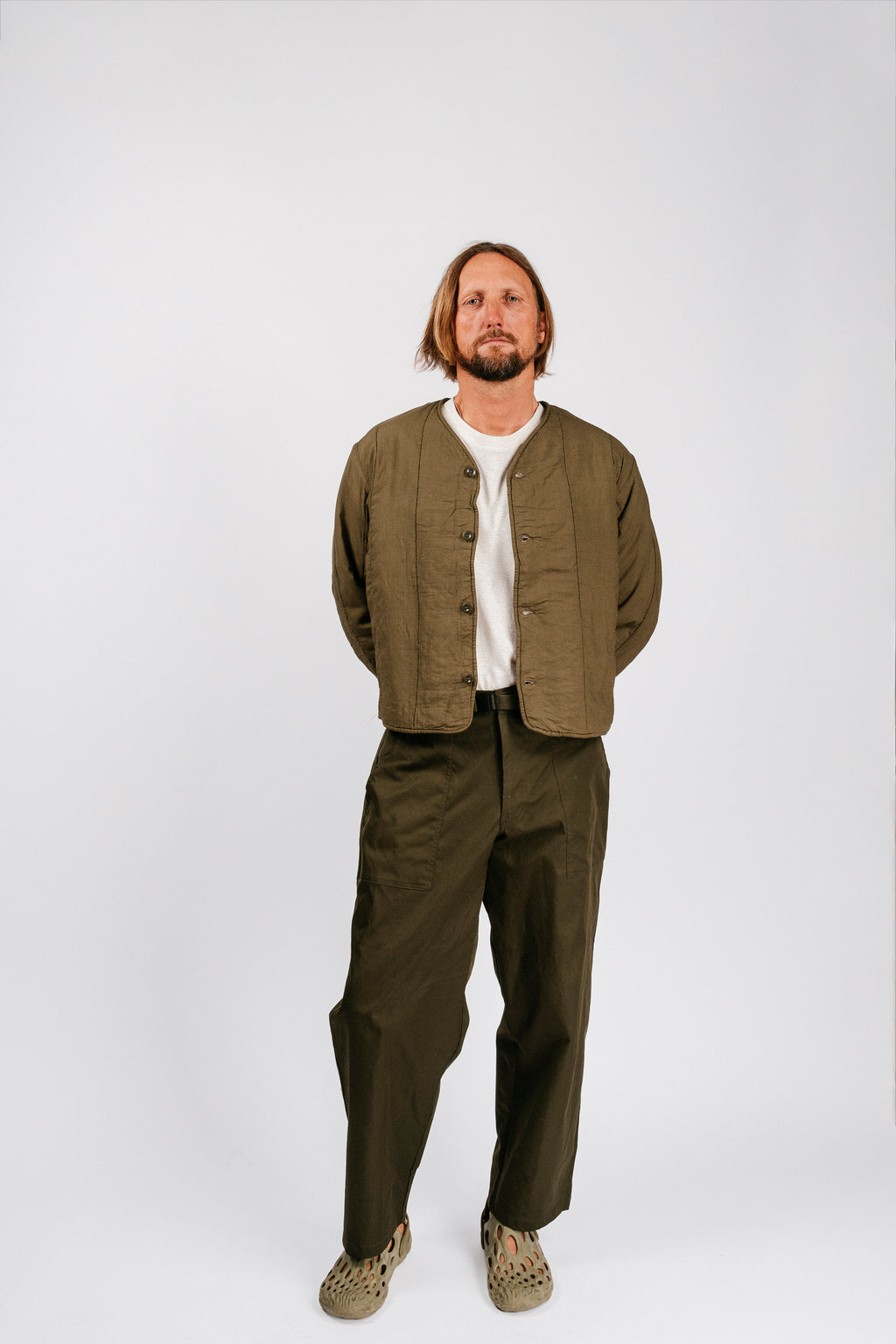 Quilt Jacket | Olive Green