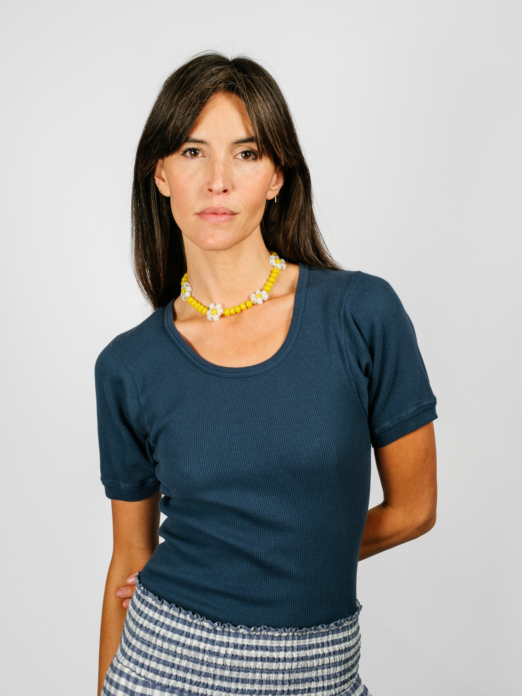 Vintage Berlin Tee | Slate Blue