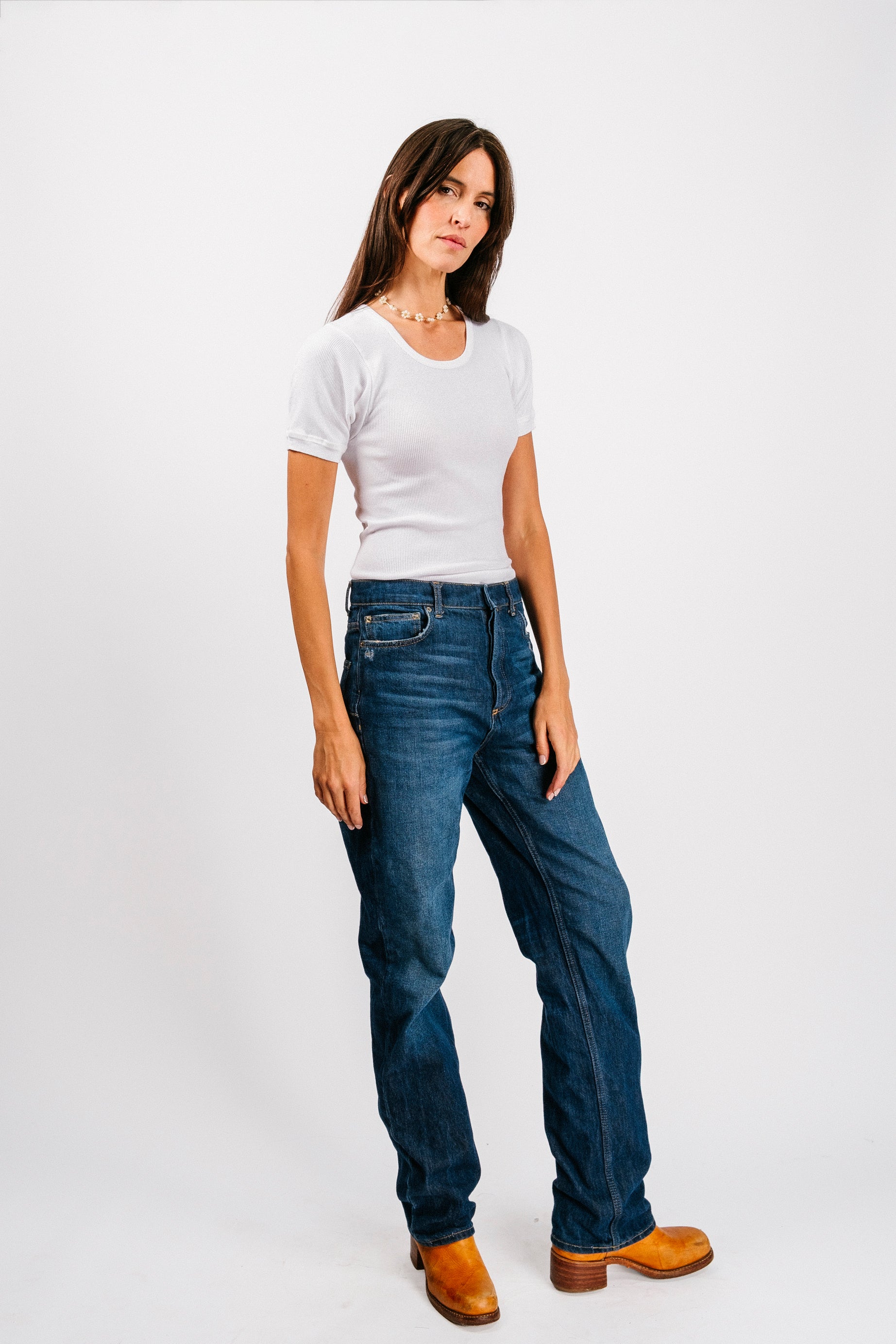 Vintage Berlin Tee | White