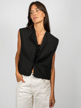 Load image into Gallery viewer, Vintage Quilted Vest | Ocean Blue
