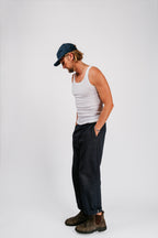 Vintage Siena Tank | White