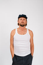 Vintage Siena Tank | White