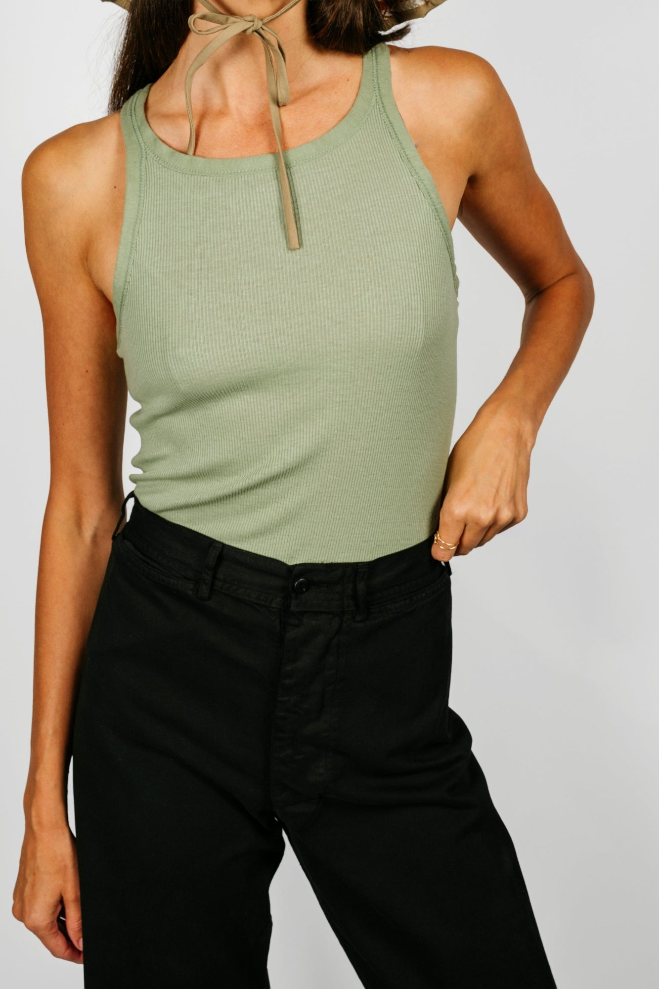 Gorilla Wear Verona Tank Top - Groen - XS Gorilla Wear Verona Tank Top - Groen - XS