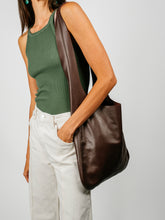 Load image into Gallery viewer, Bordeaux Leather Tote
