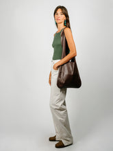 Load image into Gallery viewer, Bordeaux Leather Tote
