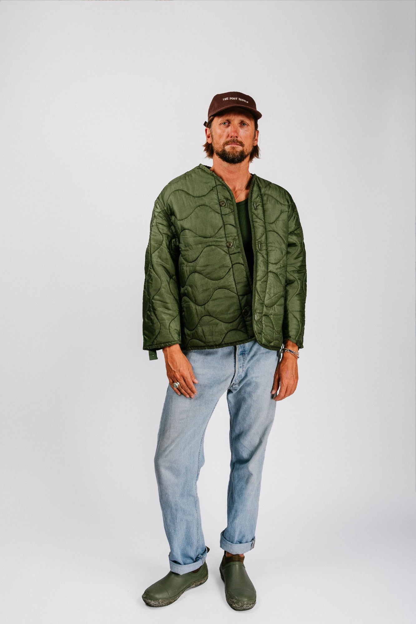 Vintage Wavy Liner Jacket