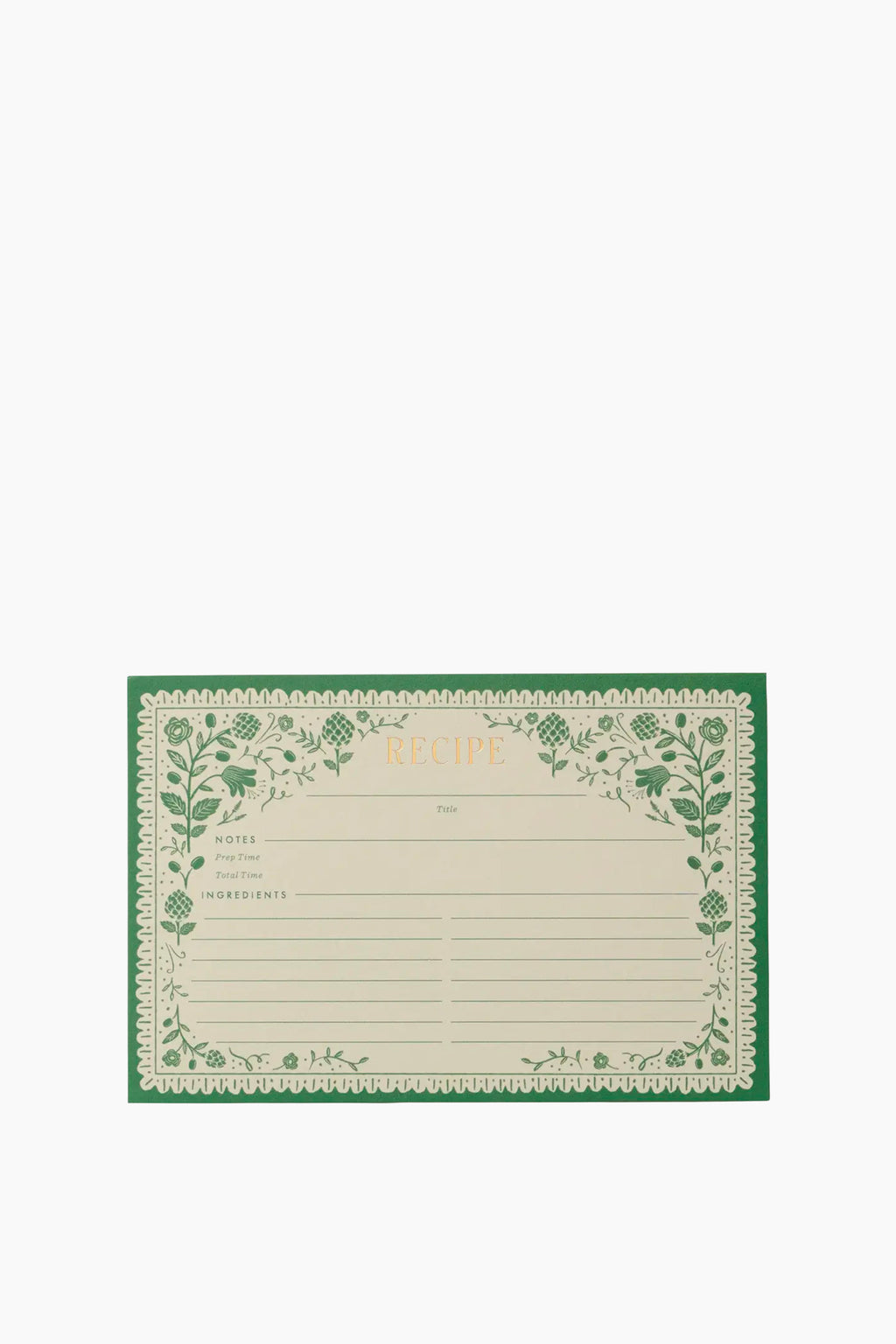 Artichoke Recipe Cards | Pack of 12