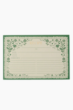 Artichoke Recipe Cards | Pack of 12