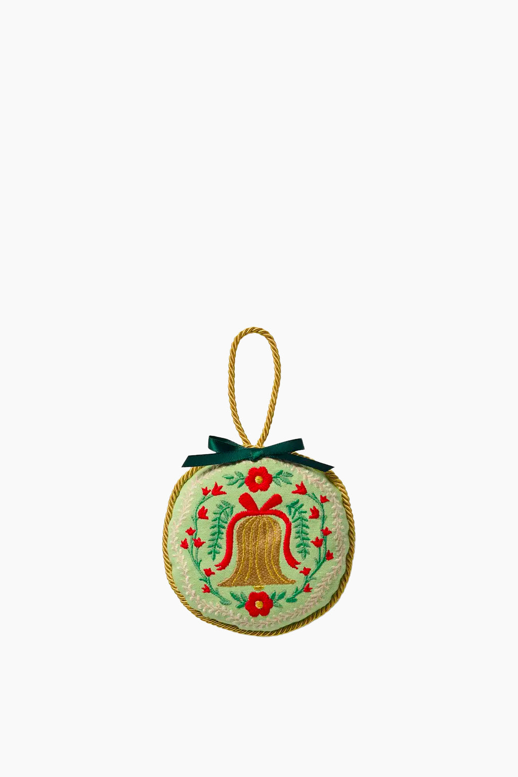 Christmastide Embroidered Ornament Set