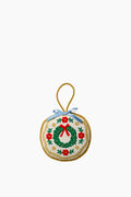 Christmastide Embroidered Ornament Set