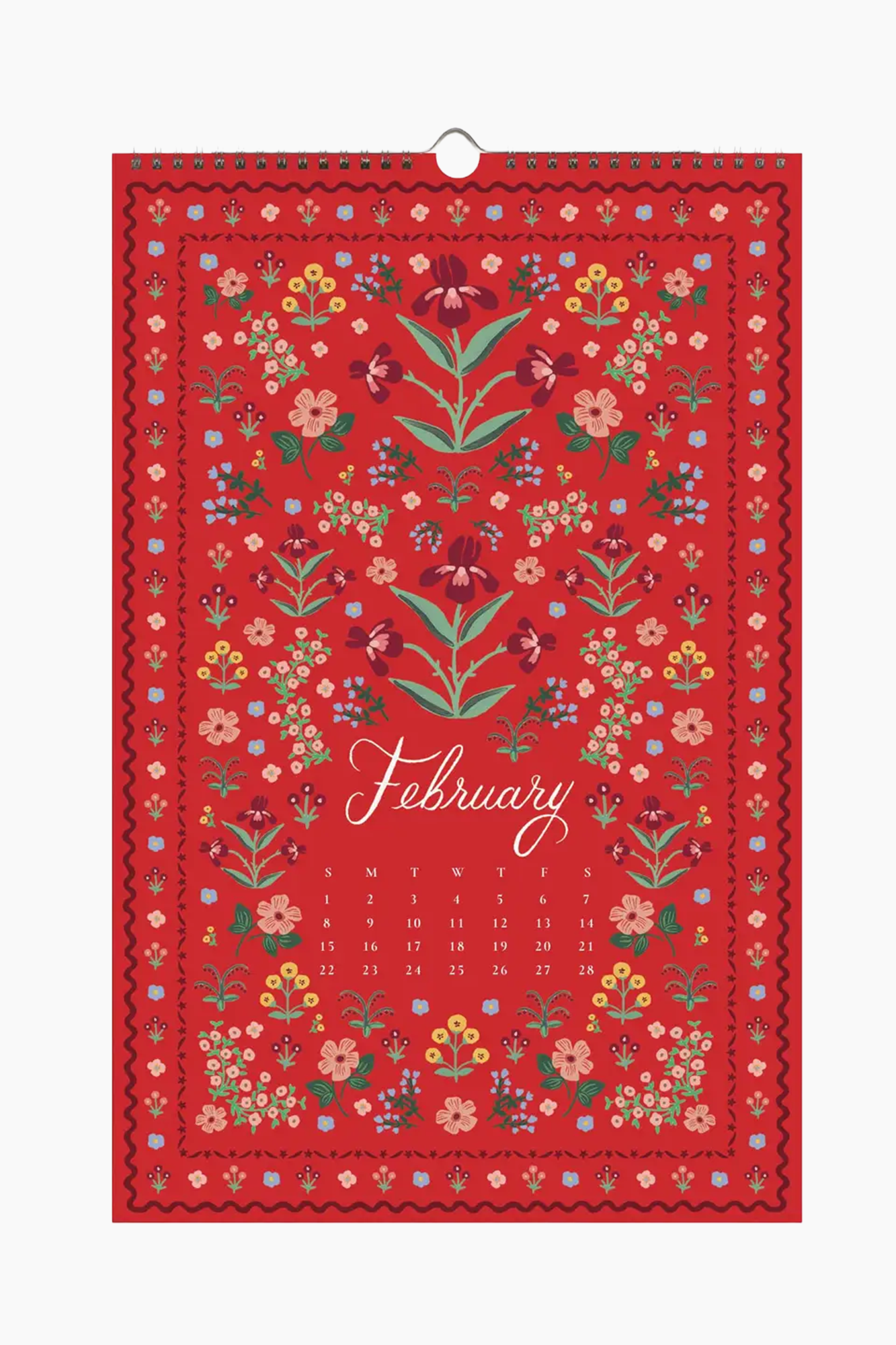 2026 Flora Wall Calendar