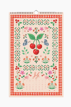 2026 Flora Wall Calendar