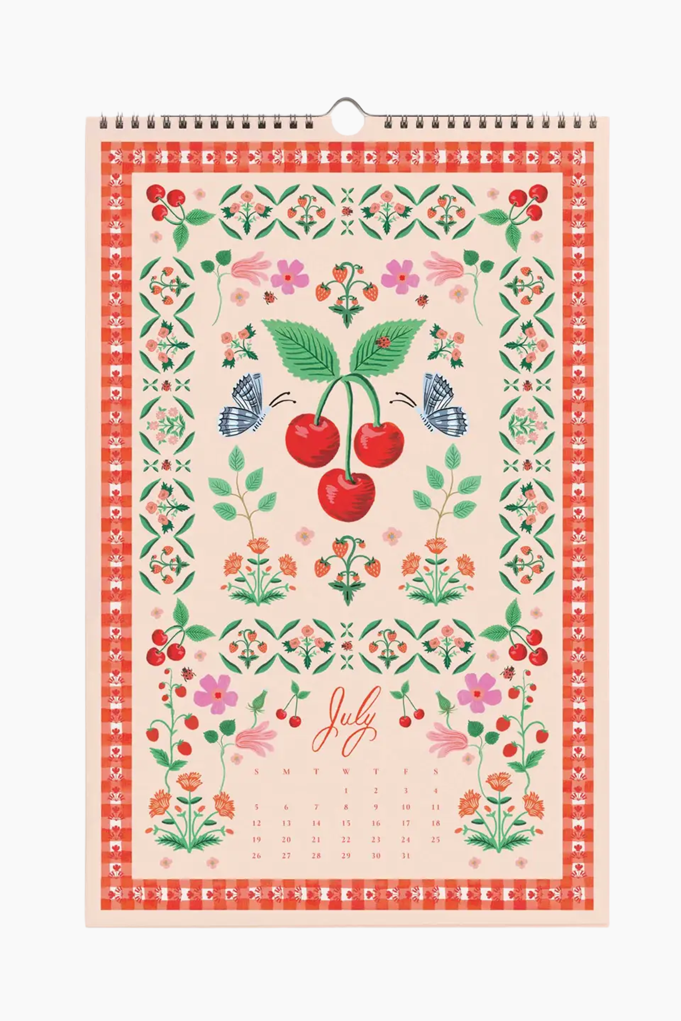 2026 Flora Wall Calendar