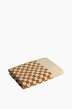 Organic Cotton Grid Towel | Cedar & Sand