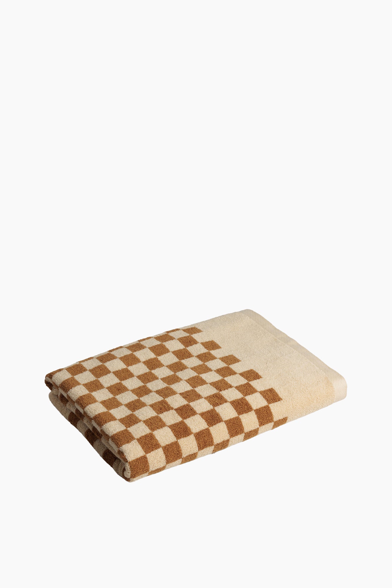 Organic Cotton Grid Towel | Cedar & Sand