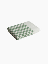 Load image into Gallery viewer, Organic Cotton Grid Towels | Sage &amp; Chalk
