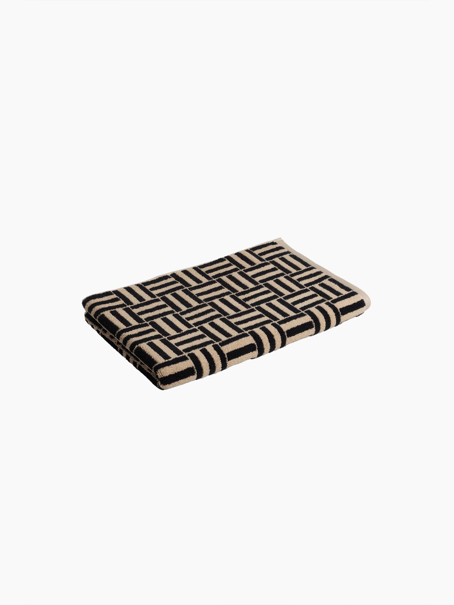 Organic Cotton Weave Towels | Sand & Noir