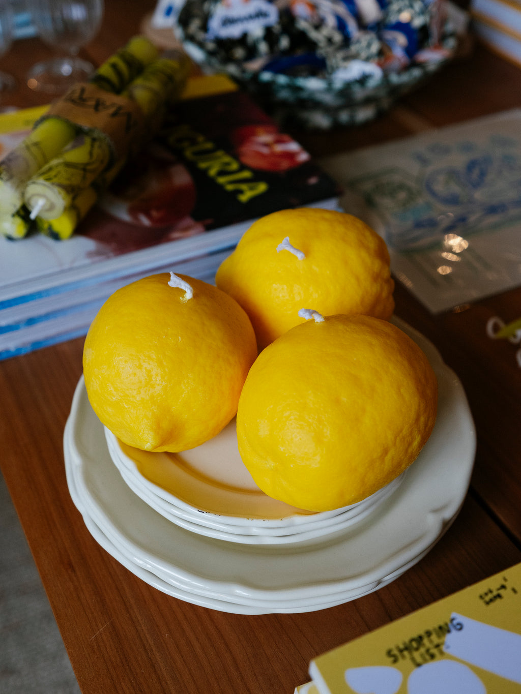 Jumbo Lemon Candle | Scented