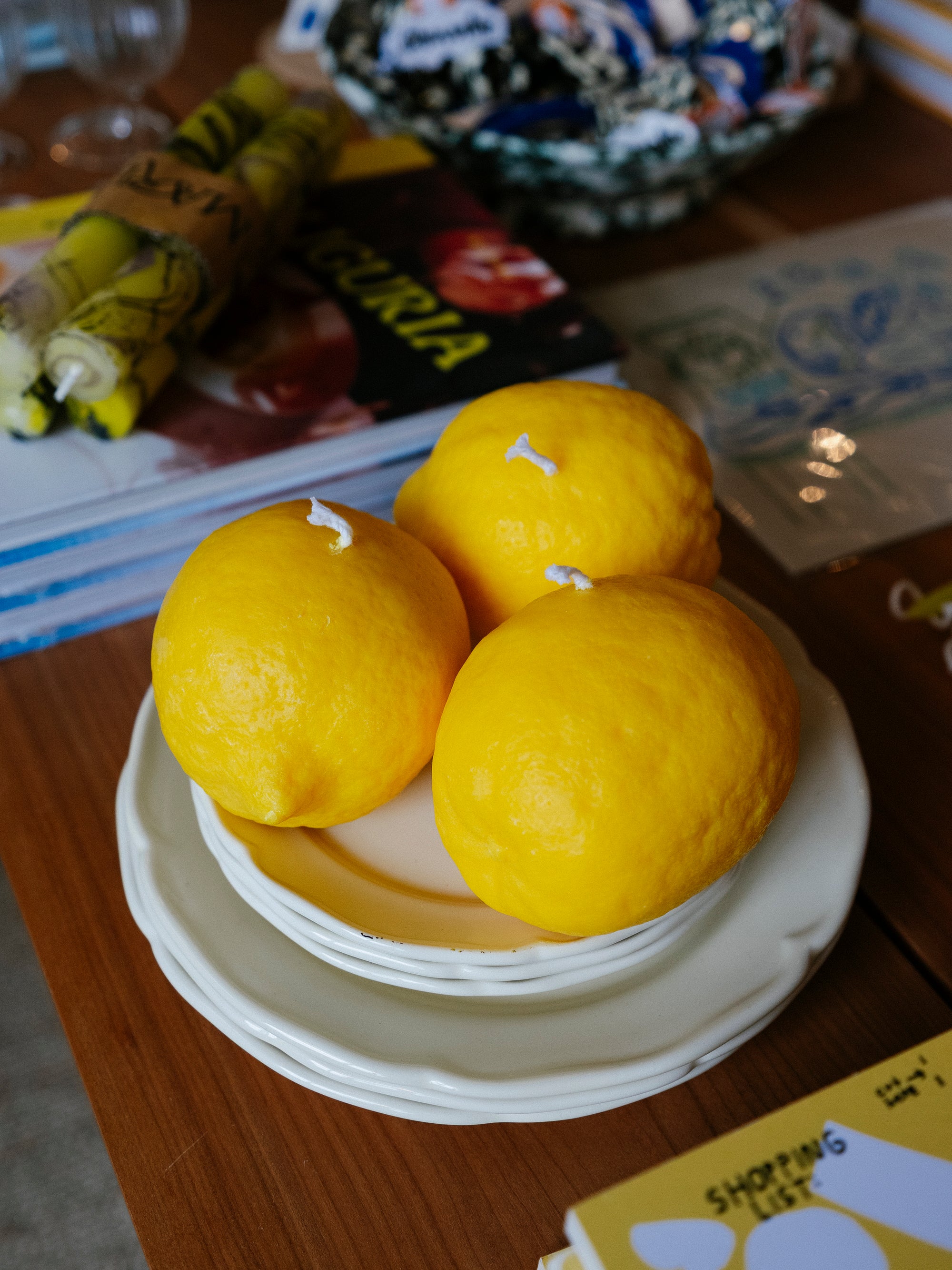 Jumbo Lemon Candle | Scented