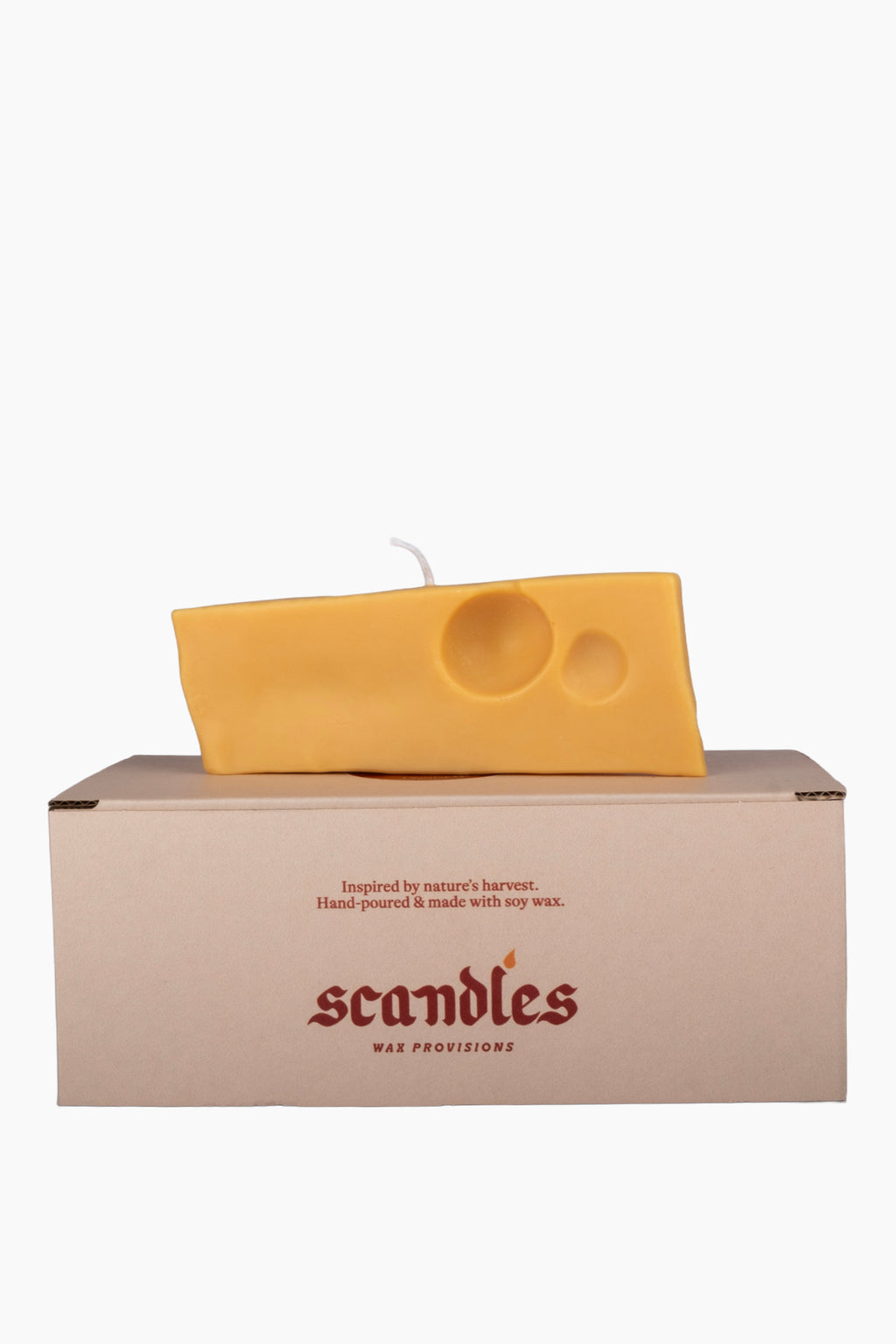 Swiss Cheese Candle
